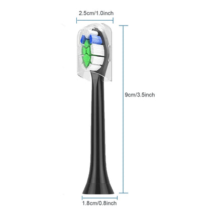 2-20 Pack Replacement Toothbrush Heads Compatible with Philips Sonicare Electric Toothbrush Heads 4100 6500 6100 7500 5300 1100
