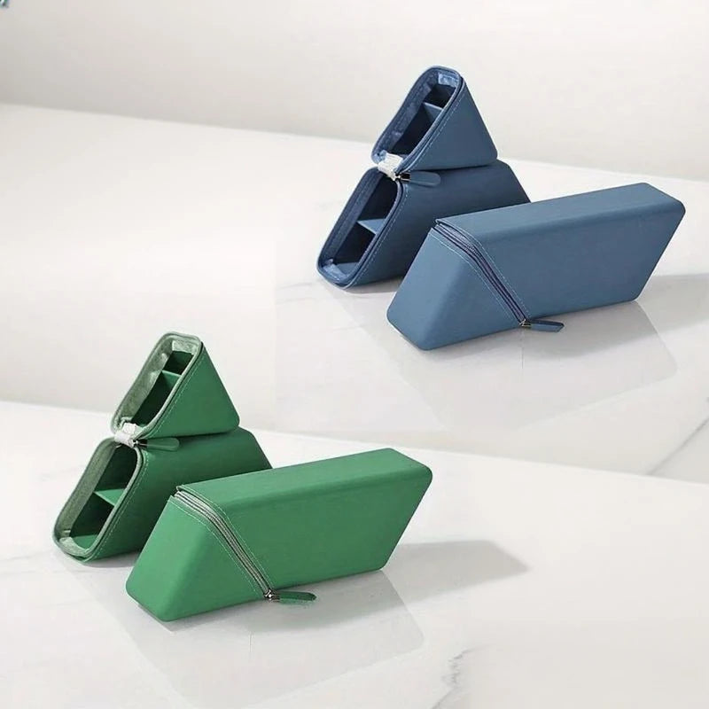 Stylish Silicone Pen Holder-Foldable Desktop Organizer for Office & Study,Multi-Purpose Stationery Cup,Perfect Gift for Students