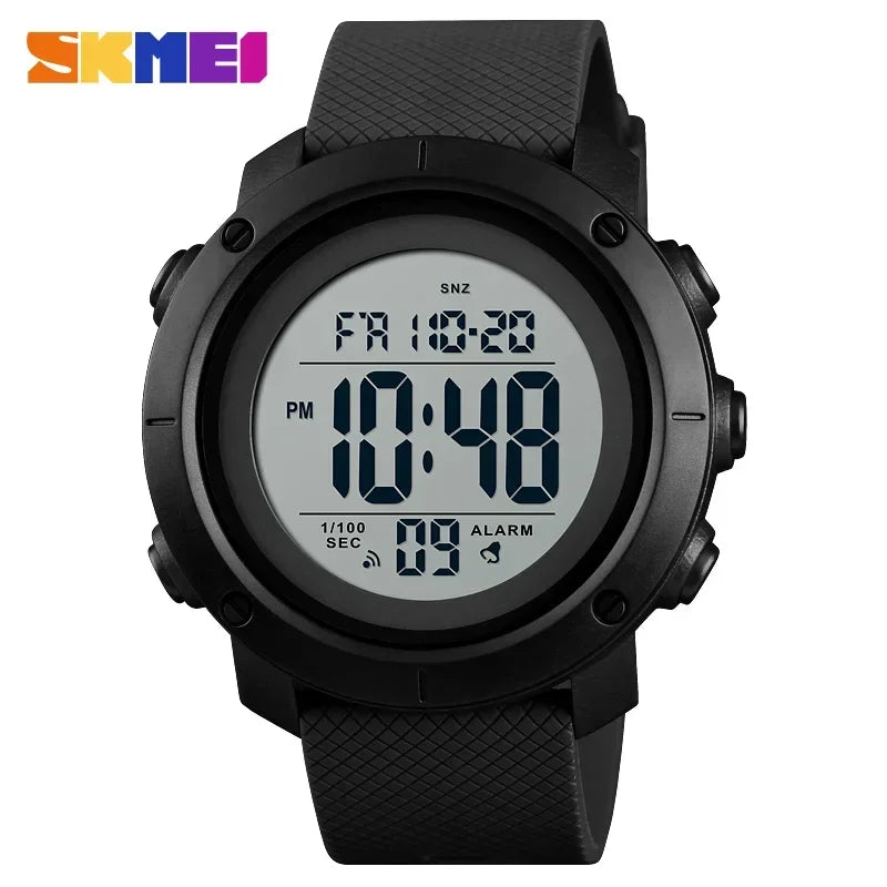 SKMEI 1426 Sports Waterproof Digital Watch for Men Stopwatch Electronic LED Display Mens Wristwatches Reloj Masculino Clock 1416
