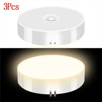 3Pcs  Warm White