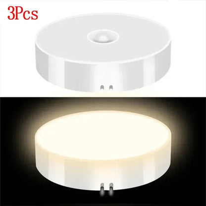 LED Night Light USB Charging Intelligent Human Induction For Bedside Cabinet Home Wardrobe Motion Sensor Light Led Lamp