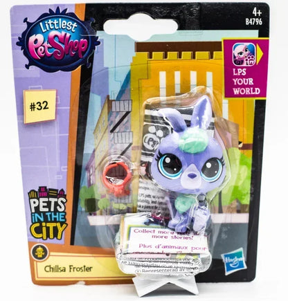 Hasbro Littlest Pet Shop Doll Toys Original Cute Animal Action Figure Mini Dolls Q Pets Toy Children Birthday Gifts Collection