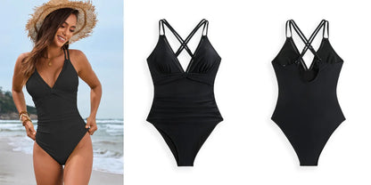 New Sexy One Piece Swimsuits Closed Women's Swimwear Push Up For Swimming Wear Body Bathing Suits Beachwear Pool Bather 2026