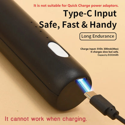 Wireless Milk Frother Electric Type-C Handheld Blender Stainless Steel Mini Coffee Maker Whisk Mixer For Coffee Cappuccino Cream