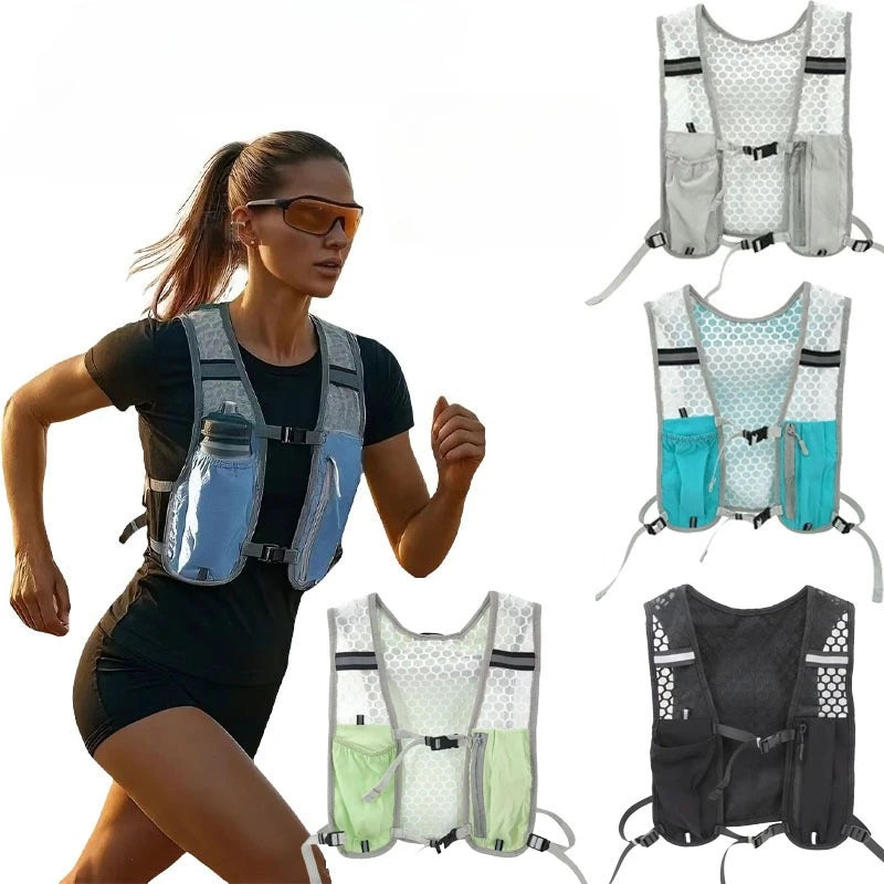 Light Weight Hydration Backpack for Outdoor Sports - Ergonomic Water Holder for Running, Cycling, Walking and Kayaking
