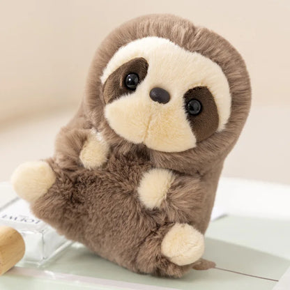 Adorable 5.5in Simulation Sloth Plush Toy anime plush - Perfect Birthday Gift for Kids & Babies!  easter gift baby toys