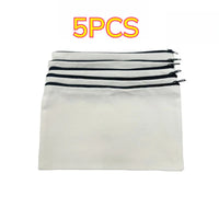 5pcs White