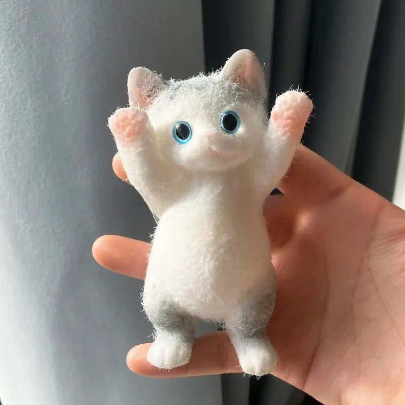 New Products Simulated Cat Pinching And Stress Relieving Toys Diy Creative Gifts, Cute Ornaments As Holiday Surprises For Friend