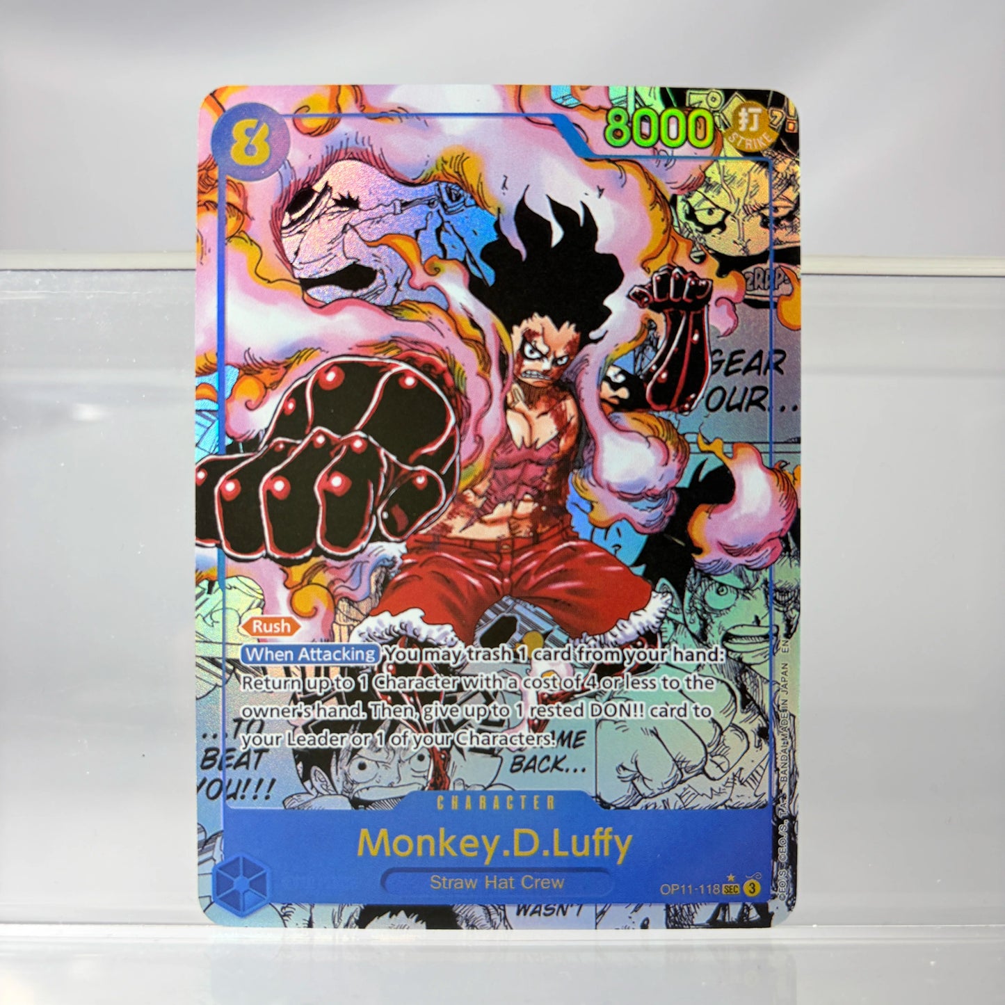 Anime One Piece OPCG Cards English Version CHARACTER/LEADER Collectine Proxy Cards Luffy/Nami/Trafalgar Law/Sanji Game WINNER