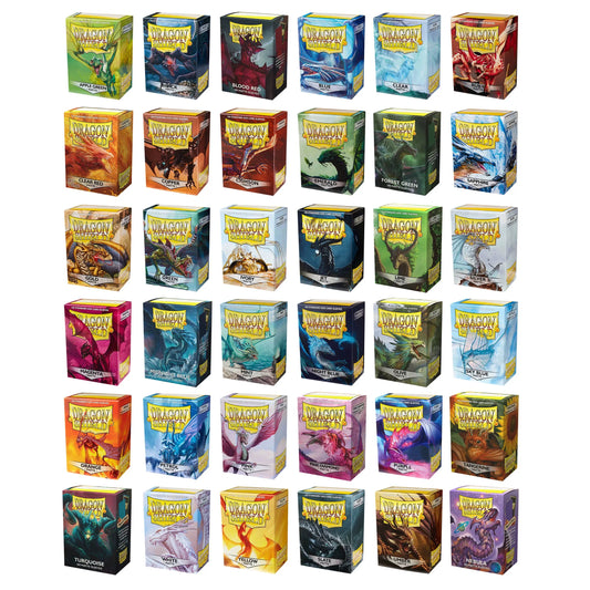 100 PCS/Box 66*91mm Multicolor Dragon Shield  Matte Cards Sleeve  Cover Cards Protector for PTCG/Star Cards/MGT