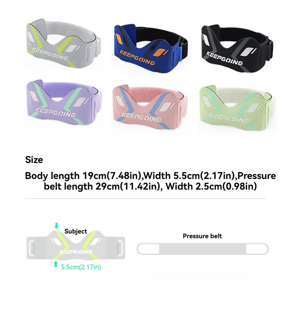 GTUBIKE 1PCS Patella Band Protection Kneecap Knee Tendon Support Strape Brace Adjustable Absorption Compression Pad Basketball