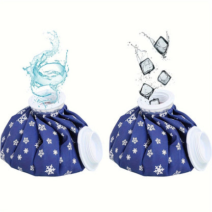 Cooler Bags Reusable Ice Bag Set for Pain Relief 6" 9" 11" Size Cotton Material Heat Pack for Knee, Head, Leg - Versatile Cold