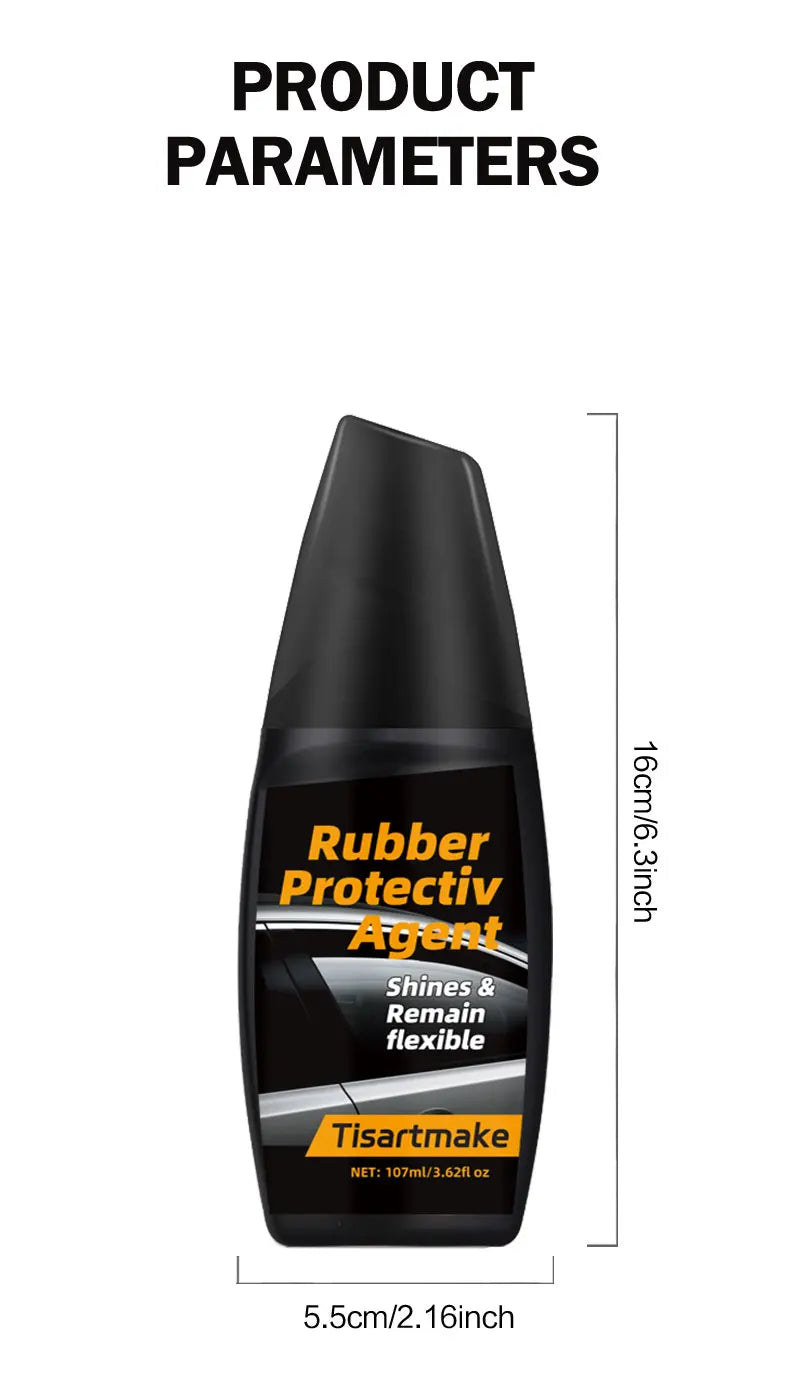 Rubber Seal Protectant | Rejuvenates Color & Flexibility, Prevents Sticking in Winter, Prolongs Rubber Seals on Doors & Windows