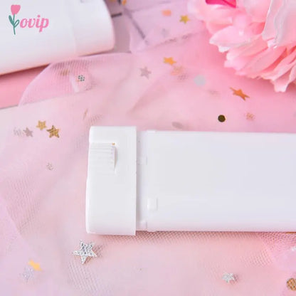 10pcs/lot About 15g Portable Deodorant Containers Clear White Lipstick  Lip Tube Plastic Empty Diy Oval Lip Balm Tubes