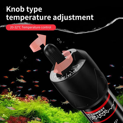 Aquarium Submersible Heater Fish Tank Water Heating Rod Constant Thermostat Temperature Control 220V 25W/50W/100W/200W/300W