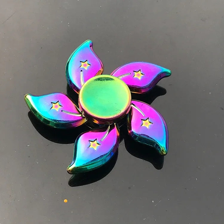 New Metal Fidget Spinner Toys AntiStress Alloy Finger Gyro R188 Fingertip Adult Hand Toy 60-65mm Fidget Spinner