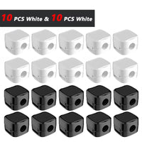 10 Black 10 White