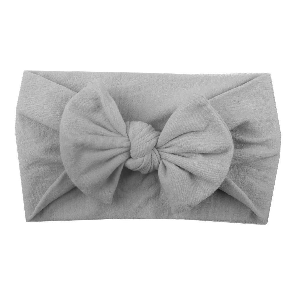 Baby Headband Girls Headwear Hair Accessory Bow Knot Bandage Infant Newborn Toddlers Clothes Kids Rabbit Ear Photo Props