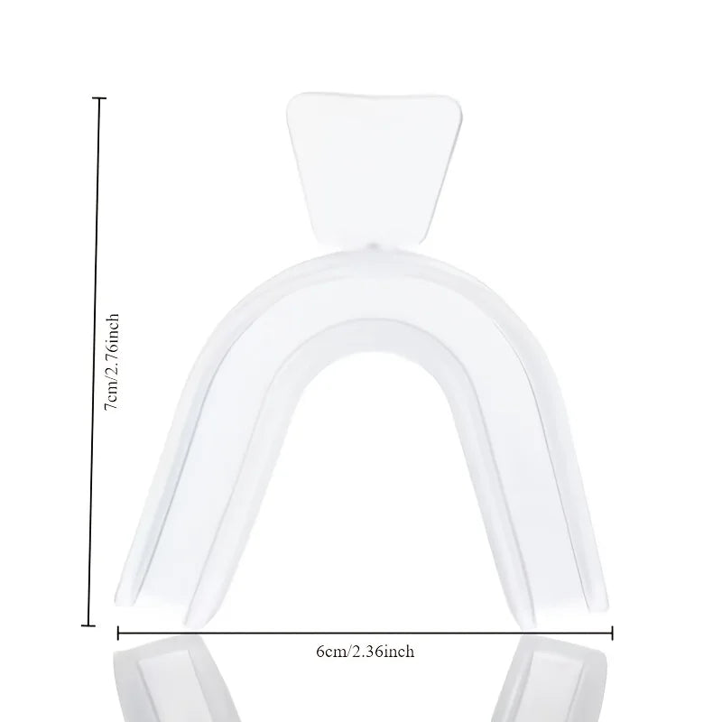 1-4pair Unisex Teeth Aligner Silicone Invisible Dental Orthopedic Tray for Whitening Straightening Nighttime Use Teeth Care Tool