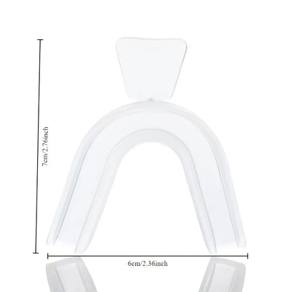 1-4pair Unisex Teeth Aligner Silicone Invisible Dental Orthopedic Tray for Whitening Straightening Nighttime Use Teeth Care Tool