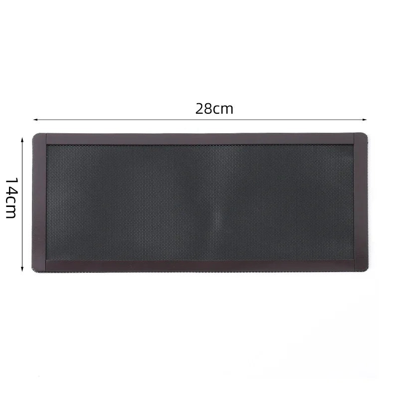 12x12cm 12x24cm Dust Filter For Computer Cooler Fan, Magnetic Frame PC Fan Dust Mesh PC Cooler Filter Dustproof PVC Cover