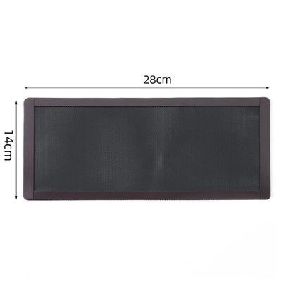 12x12cm 12x24cm Dust Filter For Computer Cooler Fan, Magnetic Frame PC Fan Dust Mesh PC Cooler Filter Dustproof PVC Cover