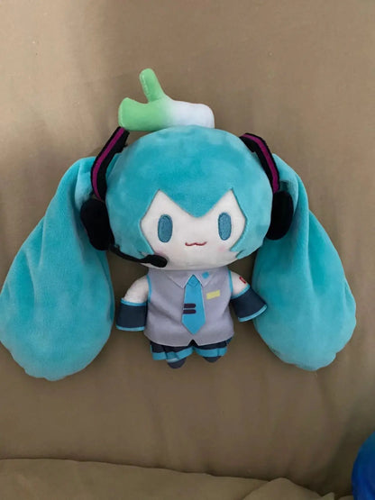 Hatsune Miku Plush Toys Keychain Kagamine Len Rin Backpack Anime Peripheral Cute Stuffed Doll Bags Decoration Girl Birthday Gift