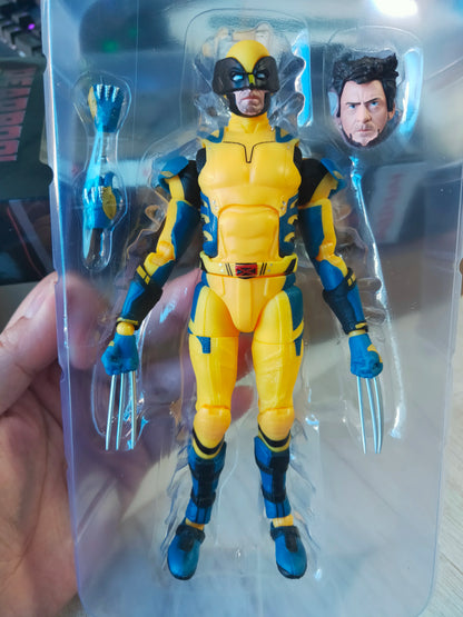 New stock Hasbro Marvel Legend series Wolverine yellow classic battle suit 6-inch movie figurine model toy collection birthday