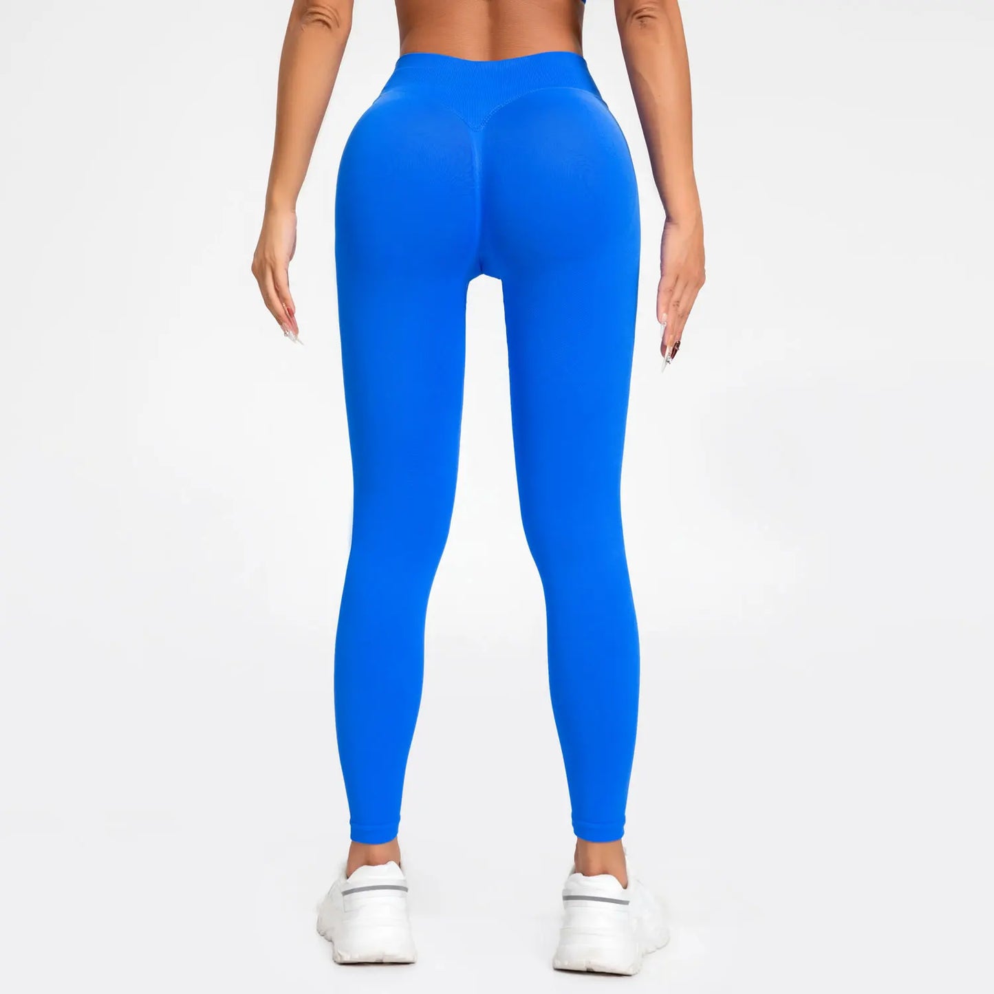 NCLAGEN Seamless Leggings Sports Women Gym Wear Clothes Outfit Yoga Pants Squat Proof Fitness Running Scrunch Bum Tights