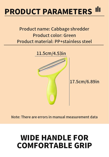 3PCS multifunctional vegetable shredder - wide mouth, easy to chop vegetables - perfect for kitchen preparation