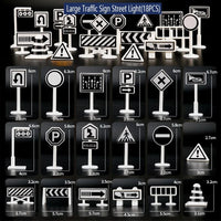 road signs 18pcs