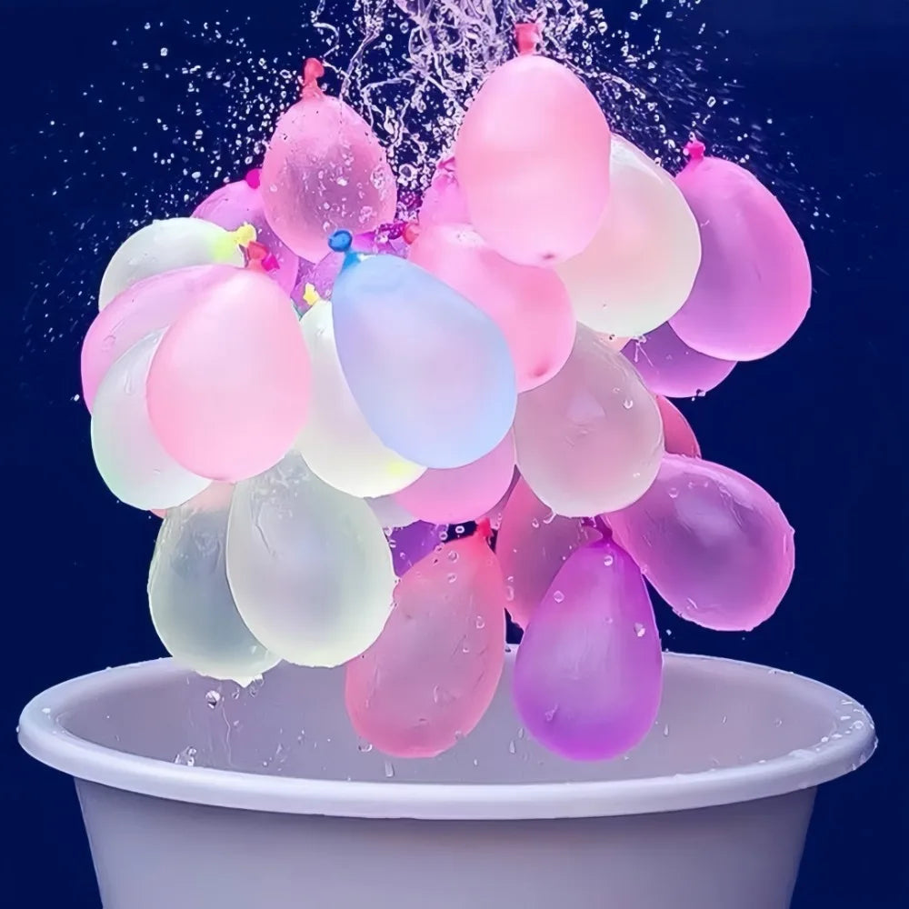 333/111pc Funny Water Balloons Rapid Injection Summer Outdoor Water Play Balloon Bombs For Kids  Adults Beach Water Fight Toys