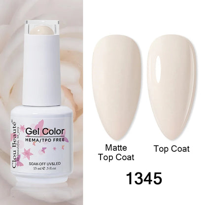 Clou Beaute Gel Nail Polish Neon Brown Royal Blue Red Green Pastal Nude Nail Art Varnishes Gel Lacquer Top Coat UV Gel Nail