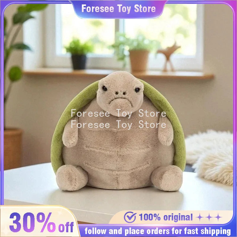 In Stock 28cm Timmy Turtle Plush Toy Surrounding Doll PPcotton Comfortable Cute Companionship Soothe Doll Best Gift for Children