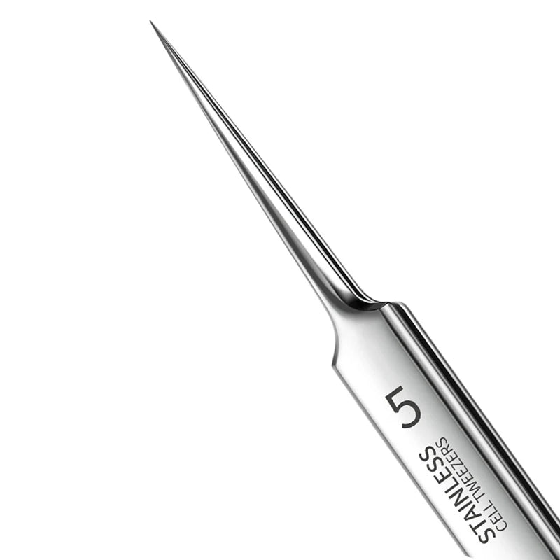1/2/3pcs Acne Removal Needle and Clip Stainless Steel Tool Blackhead Removal Blemishes Facial Skin Care Beauty Facial Pore Clean