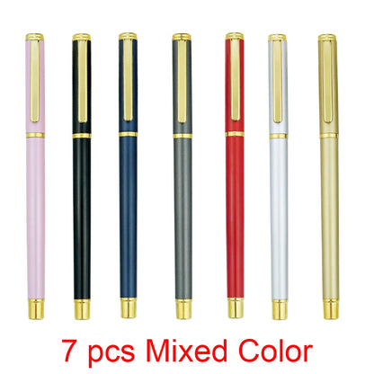 1-3-4-7 pcs Luxury Metal Business Office Supplies High Quality Stationery