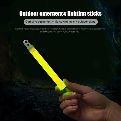 1-20pcs Industrial Grade Glow Sticks Light Stick Camping Emergency Light Sticks Party Clubs Supplies- Green Chemical fluorescent