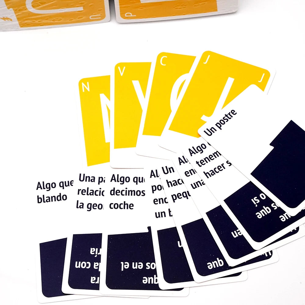 Fast Word Card Game Speed Thinking Party Game Letter Matching Family Tabletop Game Quick Reflex Vocabulary Challenge Game Night