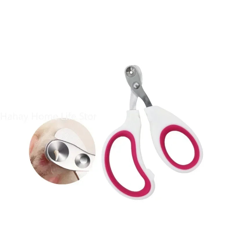 NEW Pets Professional Cat Nail Clippers for Small Cat Dog Stainless Steel Puppy Claws Cutter Pet Nail Grooming Clippers Trimmer