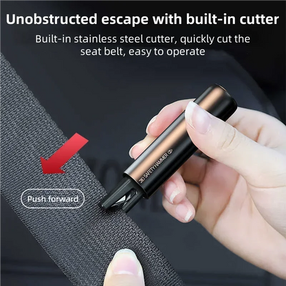 2025 New Window Breaker Seatbelt Cutter Car Gadgets Vehicle Escape Tool Safe Hammer Glass Breaker Life-Saving Emergency Artifact