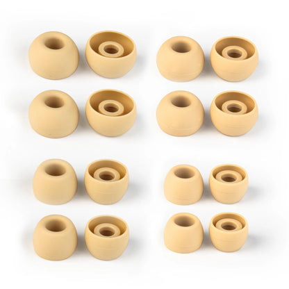 KBEAR 4540 Coffee Silicone Eartips Ergonomically Designed Earcap Optional XS/S/M/L Size and Combination Set Comfortable Earmuffs