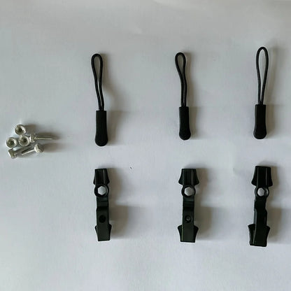 Quick Detachable Zipper Repair Kit,  suitable for various sizes of zippers on clothing, luggage, backpacks, and other equipment