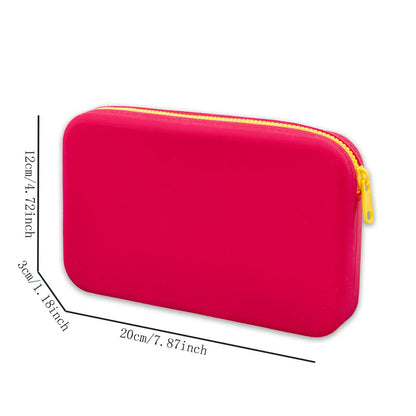 Square Large Capacity Cosmetic Toiletry Storage Bag Multi-Functional Digital Storage Box Organizer for Home And Travel