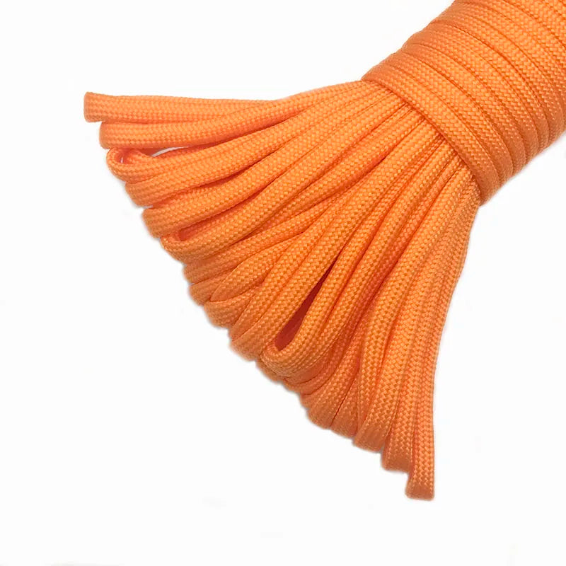 4 Size Dia.4mm 7 Stand Cores Paracord 550 For Survival Parachute Cord Lanyard  Climbing Camping Rope Hiking Clothesline Bracelet