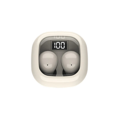 Mini Headphones Invisible Bluetooth 5.3 Earphones TWS Wireless in-ear Headsets HIFI Stereo Noise Reduction Earbuds For iPhone