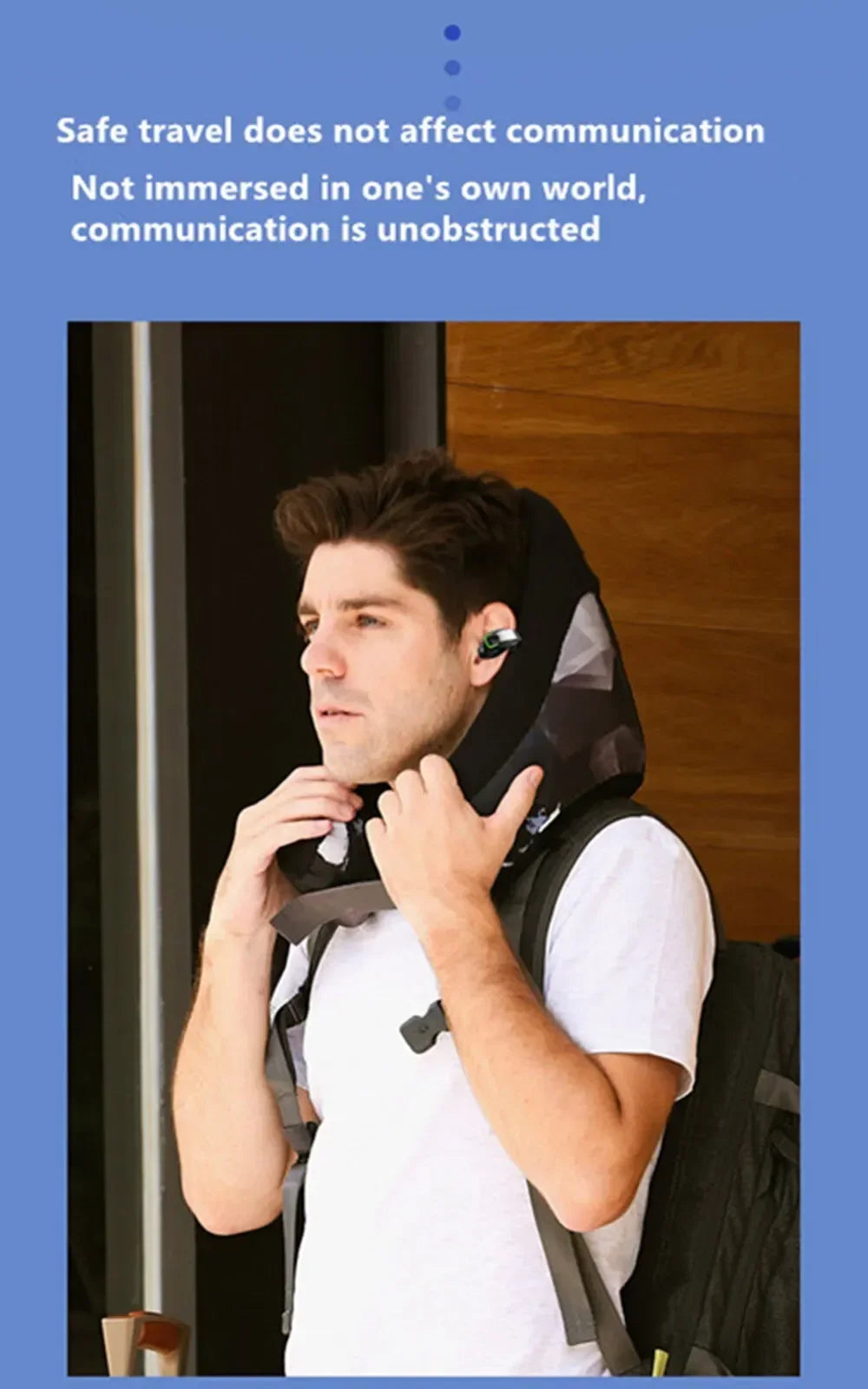 GD28 Bone Conduction TWS Headphones Bluetooth V5.3 Ear Clip Lightweight Business Sports Game Headset with Mic Noise Reduction