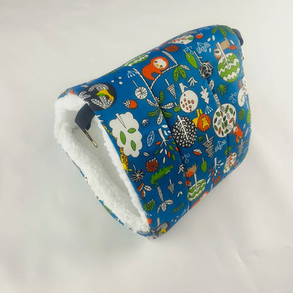 Parrot Hamster's Nest Insulation Cotton Nest Bird's Nest Fleece Thickened Winter Little Favored One Parrot Hamster Supplies