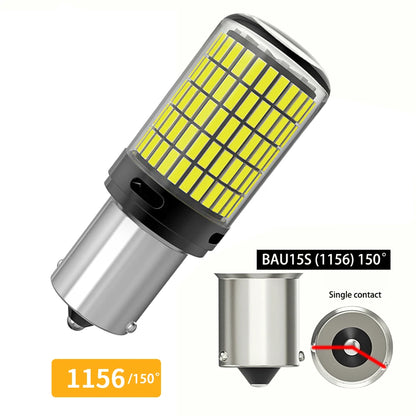 Oprah 2X High Power Car LED Light 1156 PY21W 1157 BAY15D P21/5W 150*4014 SMD Canbus Front/Rear Turn Signal Lamp 7440 7443 W21/5W