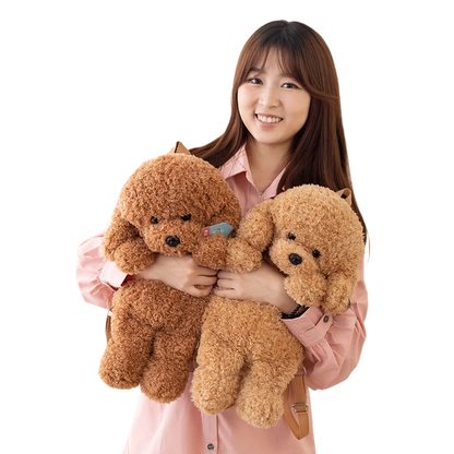 Cute Teddy Dog Backpacks Stuffed Animal Poodle Bag Girls Shoulders Bags Plush Student Schoolbags Backpack Puppy Toys for Boy