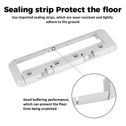 Main Rolling Brush Cover For Dreame X40 X40 Pro X40Ultra D20 Ultra S30 X30 X30 Ultra X30Pro Robot Vacuum Rubber Brush Cover Part